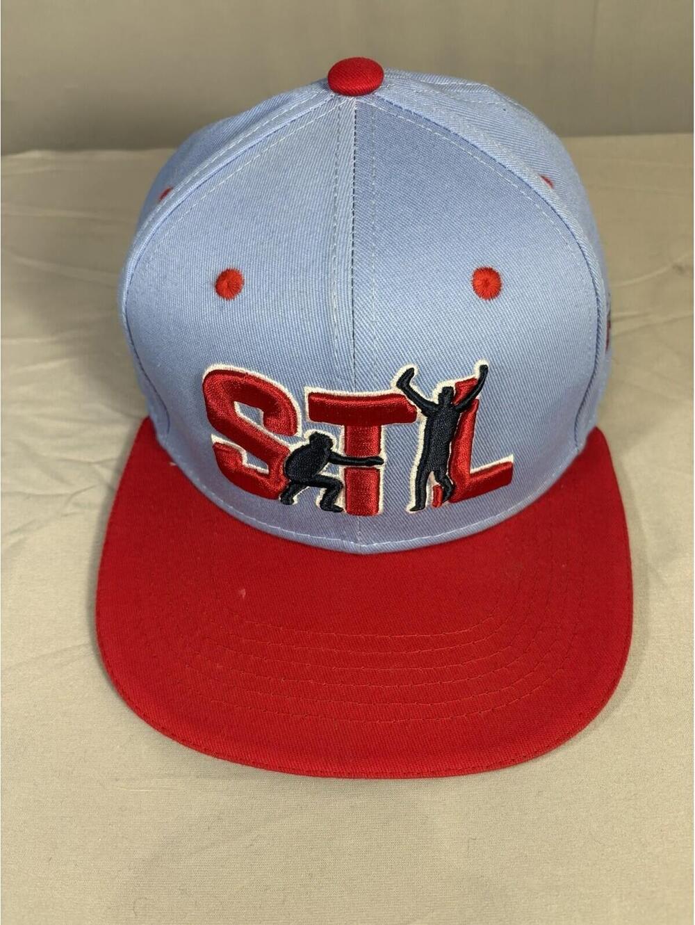 STL St Louis Cardinals Hat Script BaseBall Cap Yadier Molina Adam Wainwright